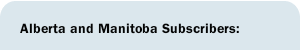 Alberta Subscribers: