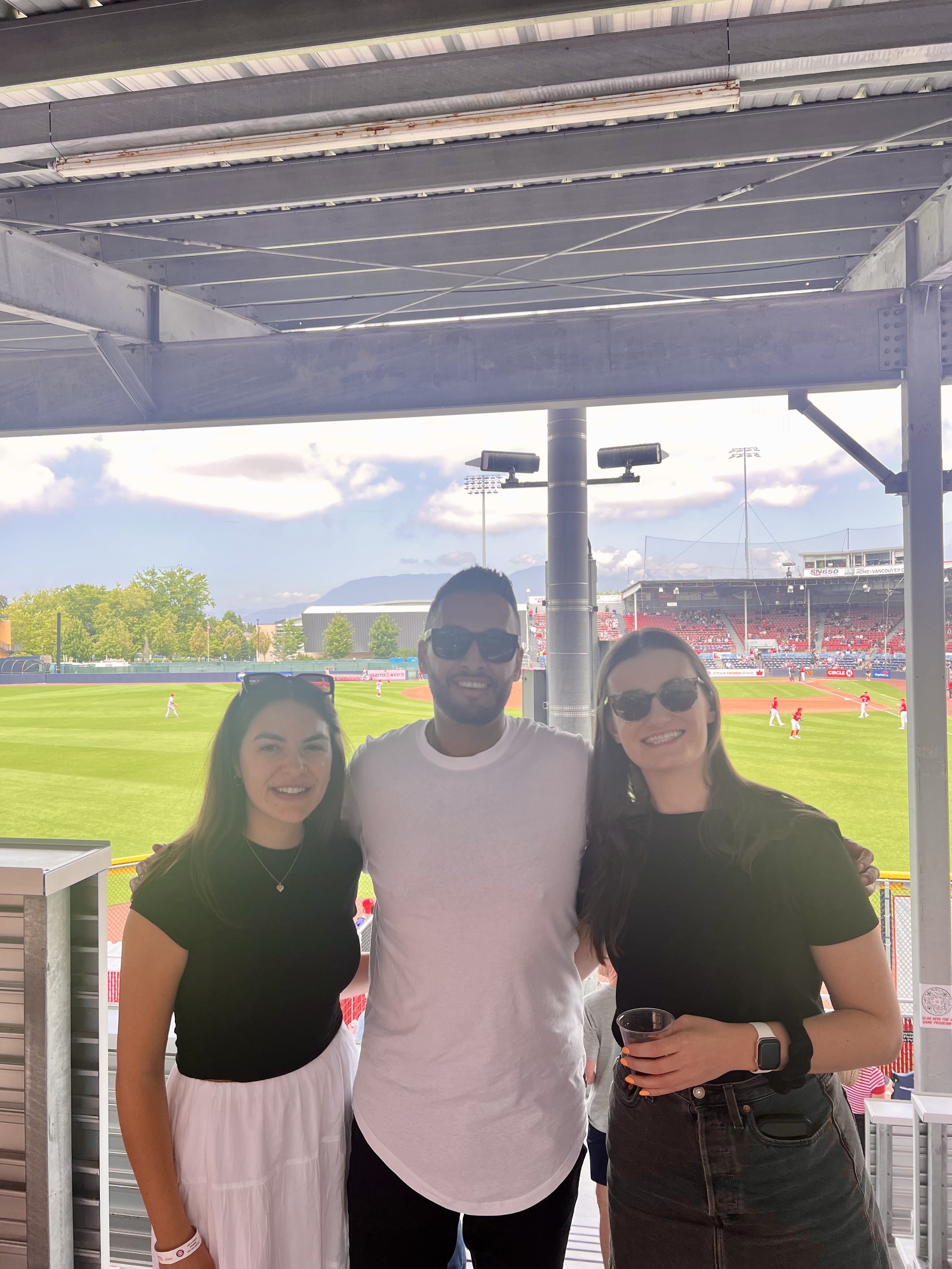 Capital Direct Team at The Vancouver Canadians Game - July 18, 2025