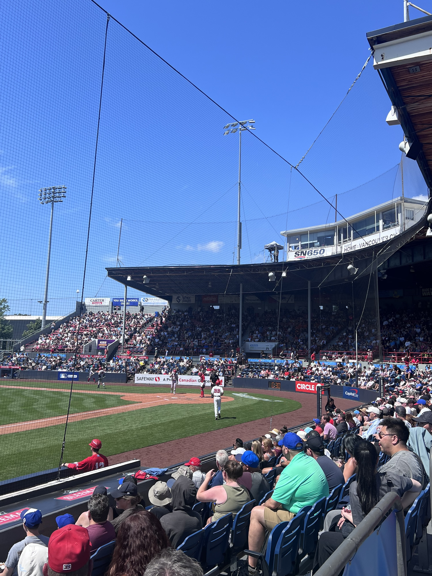 Capital Direct Team at The Vancouver Canadians Game - July 18, 2025