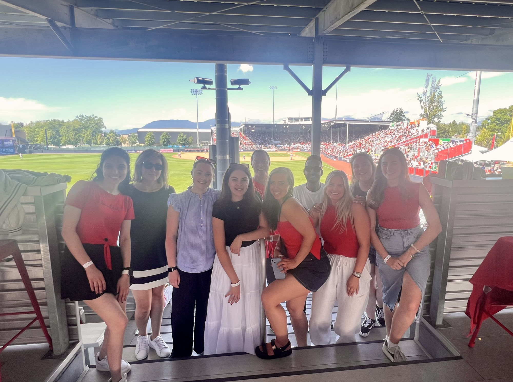 Capital Direct Team at The Vancouver Canadians Game - July 18, 2025